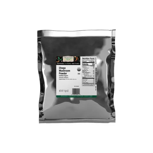 Frontier Co-op Chaga Mushroom Powder, 1oz Organic