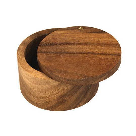 ACACIA WOOD SALT CELLAR