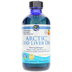Nordic Naturals cod liver oil 8oz strawberry
