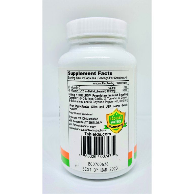 Heal quick 7 shields immune 90 capsules