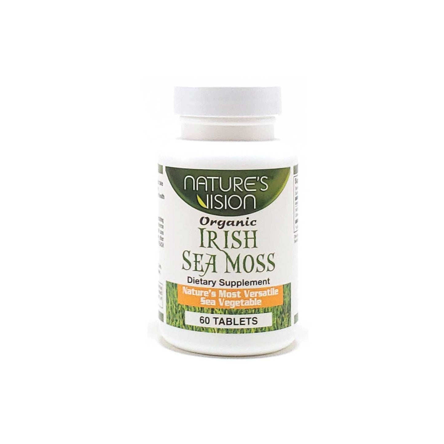 Nature’s vision organic sea moss 60 capsules