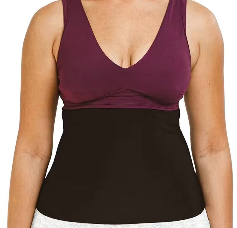 Sweat Shaper Waist Trimmer for Women, Waist Trainer Sauna Belt, Neoprene-free Waist Cincher, Sauna Slimming Belt