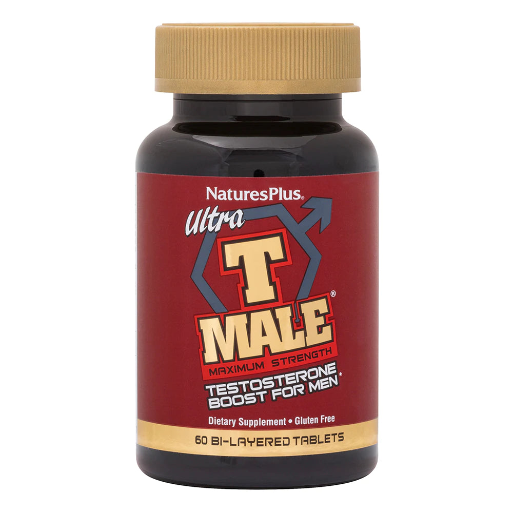 Nature’s plus ultra t male 60 bi-layered tablets