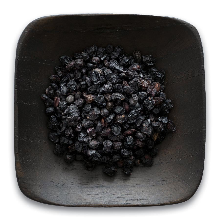 FRONTIER CO-OP ELDERBERRIES, WHOLE, ORGANIC