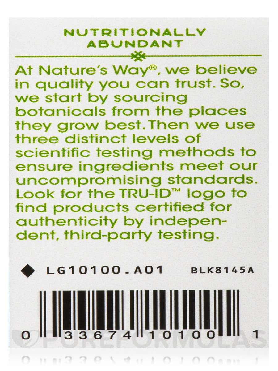 Nature's Way Alfalfa - 100 Vegan Capsules