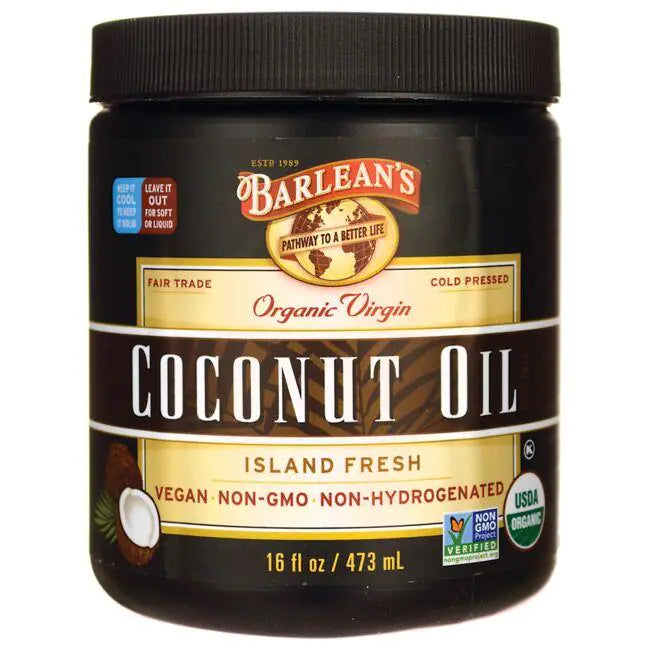 Barleans organic virgin coconut oil 16oz