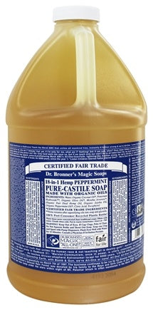 Dr bronners peppermint soap 1 gallon