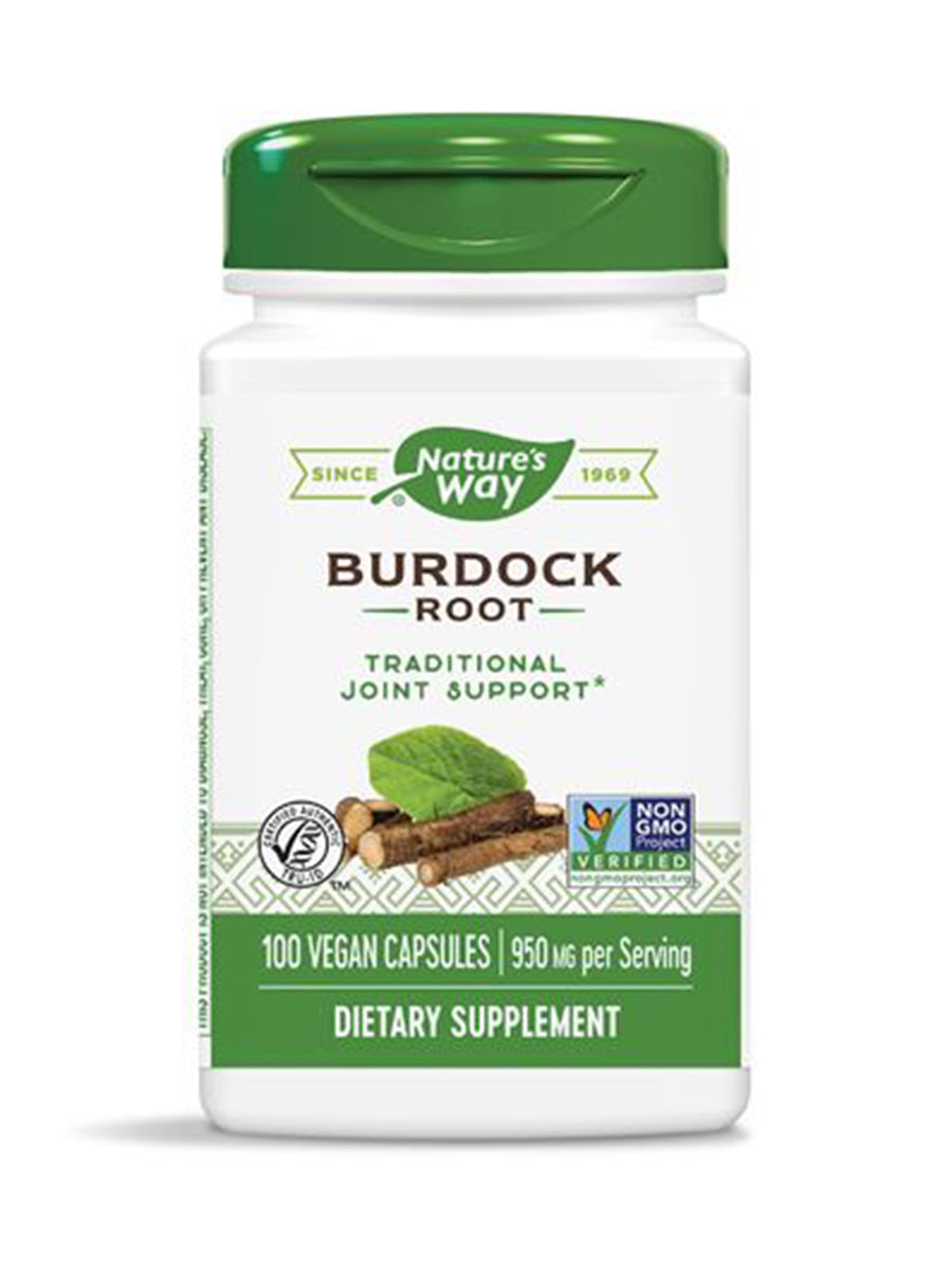 Nature's Way   Burdock Root - 100 Vegan Capsules