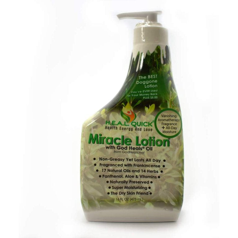 Heal quick miracle lotion 16oz