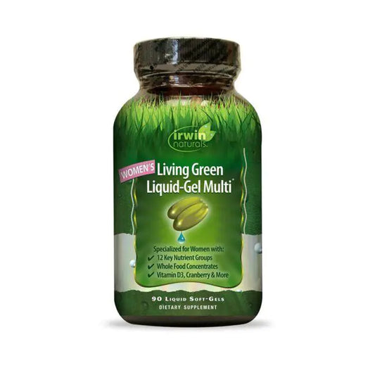 Irwin Naturals- Women's Living Green Liquid-Gel Multi 90 liquid soft gels