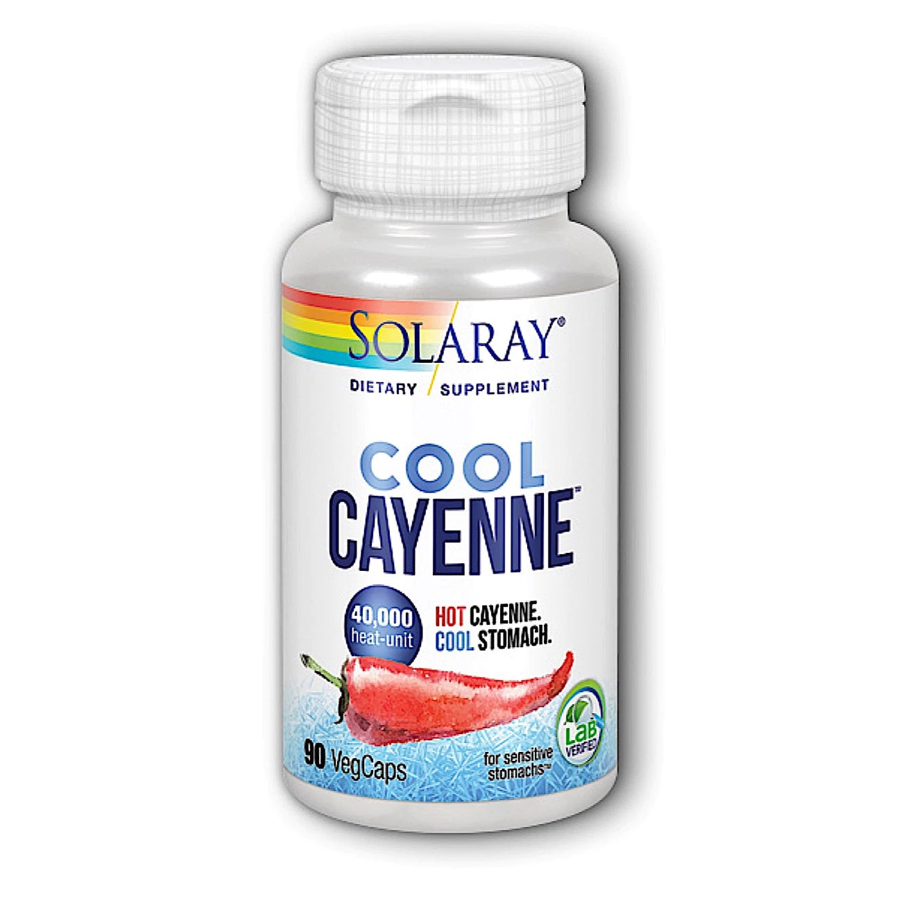 Solaray, Cayenne Cool 600 mg, 90 VegCaps