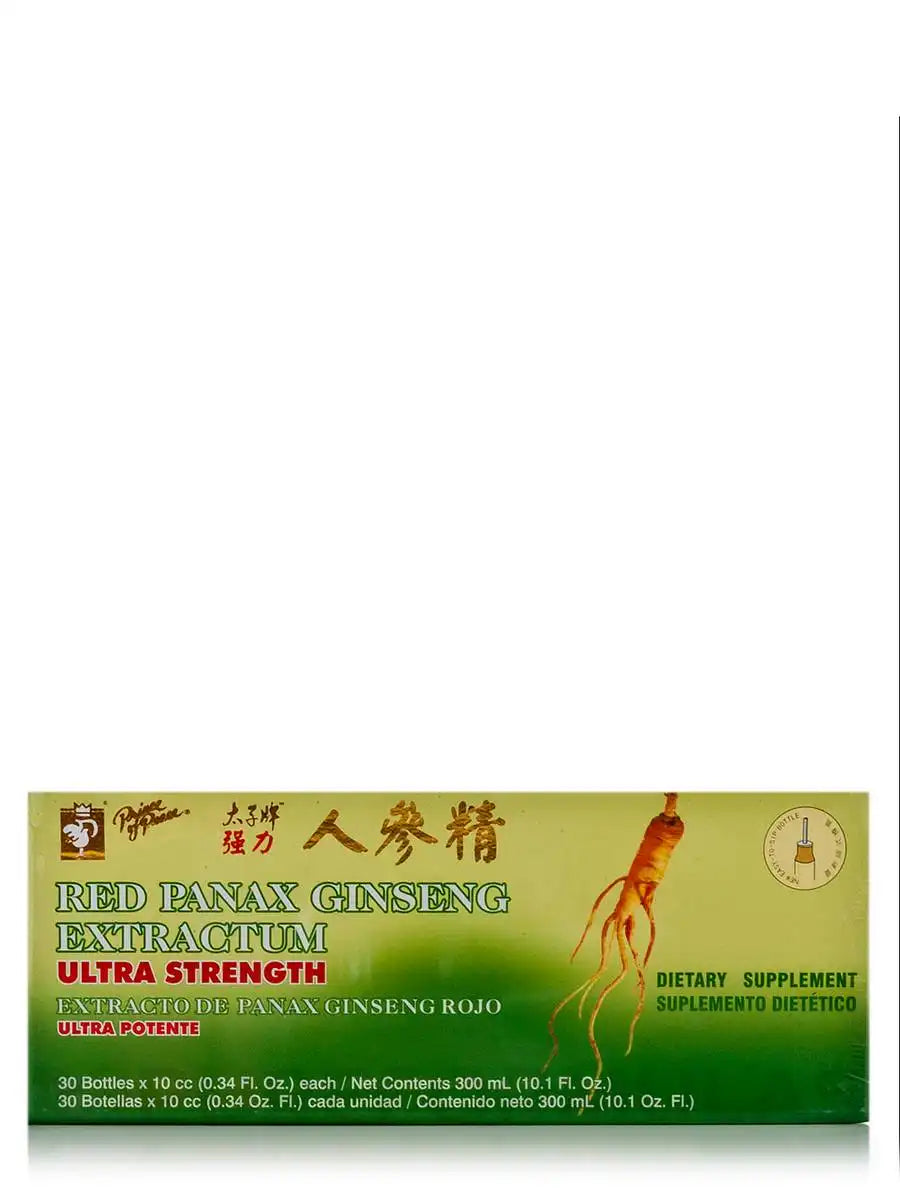 Prince of Peace Red Panax Ginseng Extractum Ultra Strength 30 bottles