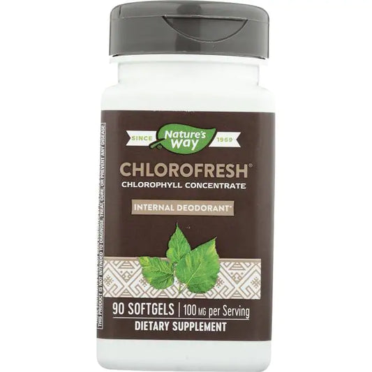Natures way chlorofresh 90 softgels
