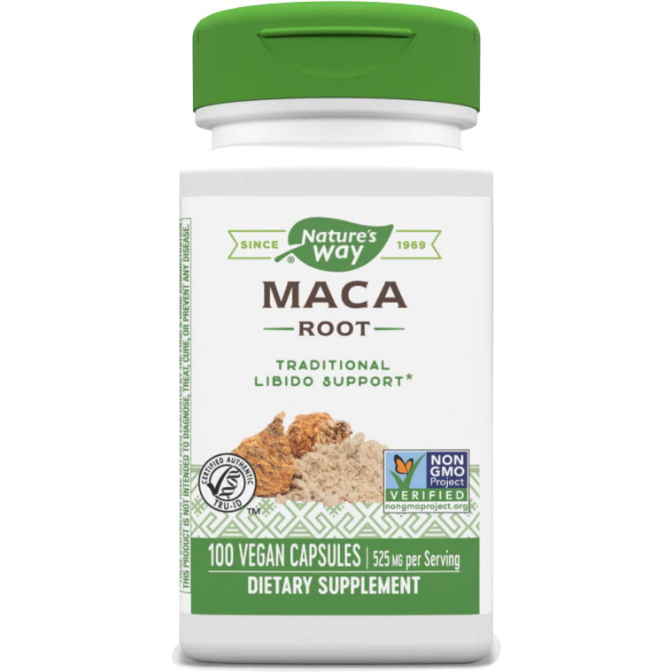Natures way maca root 100 vegan capsules