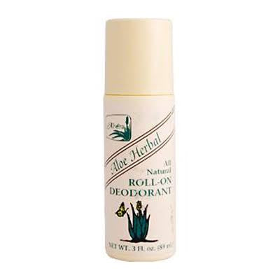 Alvera All Natural Roll-On Deodorant Aloe Herbal - 3 Fl Oz